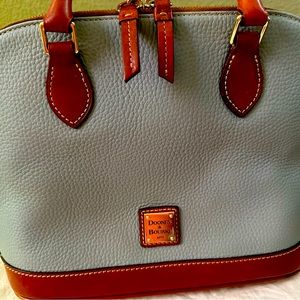 Rooney & Bourke purse like blue & brown